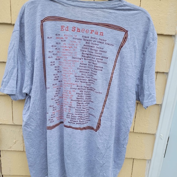 Ed Sheeran Tour Shirt - Picture 3 of 3